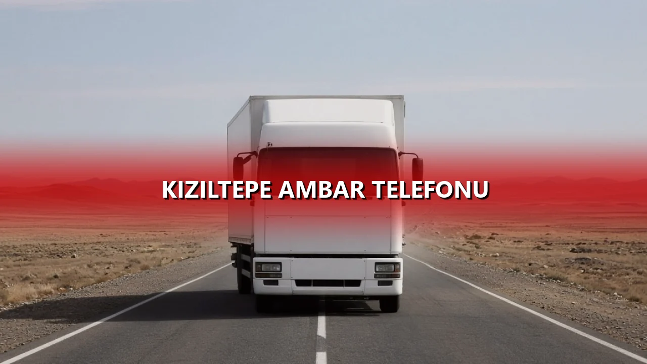 Kızıltepe Ambar Telefonu